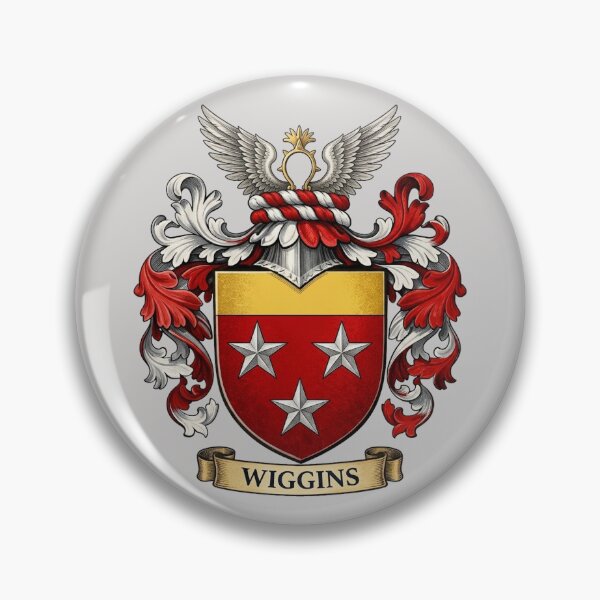 Item preview, The Wiggins Family Coat of Arms designed and sold by BagTown Clans.
