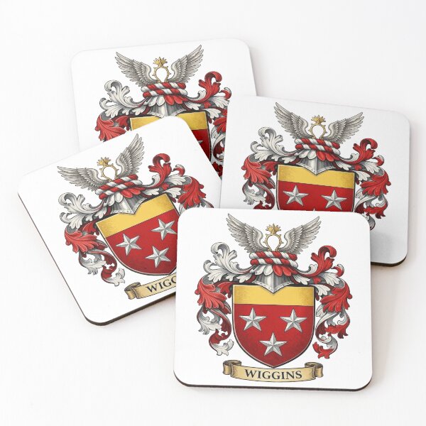 Item preview, The Wiggins Family Coat of Arms designed and sold by BagTown Clans.
