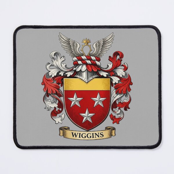 Item preview, The Wiggins Family Coat of Arms designed and sold by BagTown Clans.
