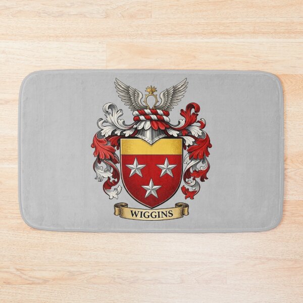 Item preview, The Wiggins Family Coat of Arms designed and sold by BagTown Clans.