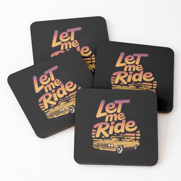 Item preview, Lowrider "Let Me Ride" West Coast Cruising Shirt designed and sold by Enea Kelo.