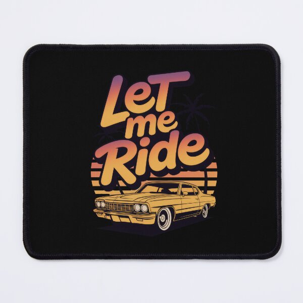 Item preview, Lowrider "Let Me Ride" West Coast Cruising Shirt designed and sold by Enea Kelo.