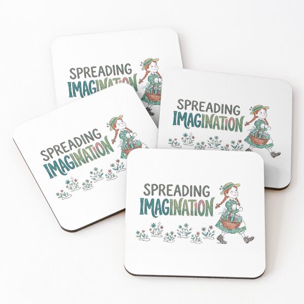 Item preview, Spreading Imagination Anne of Green Gables Floral Footsteps designed and sold by Fenay Designs.
