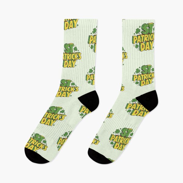 Item preview, Vibrant 3D Comic St Patrick's Day Typography designed and sold by zzz888.