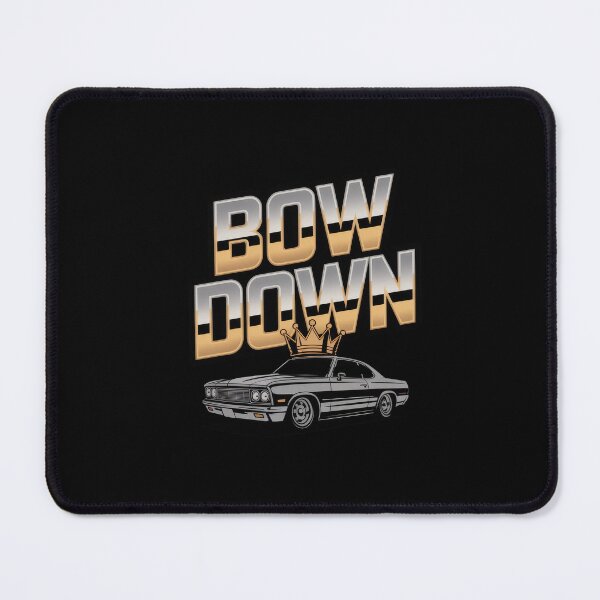Item preview, Royal "Bow Down" West Coast Lowrider Tee designed and sold by Enea Kelo.