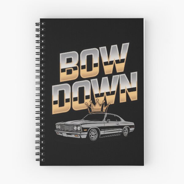 Item preview, Royal "Bow Down" West Coast Lowrider Tee designed and sold by Enea Kelo.