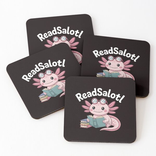 Item preview, Readsalotl – Bookworm Axolotl Funny Reading Design designed and sold by Redgiant87x.