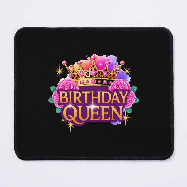 Item preview, Birthday Queen Vibes – Cute Birthday Girl Graphic designed and sold by artedigital99.