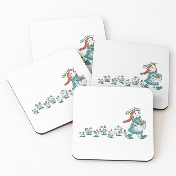Item preview, Anne of Green Gables Floral Footsteps Book Basket Art designed and sold by Fenay Designs.