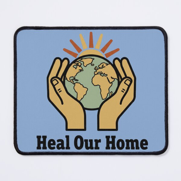 Item preview, Sustainable Future - Retro Earth Day Global Healing designed and sold by InkWeaveShop.