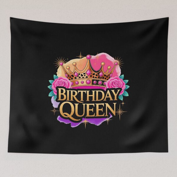 Item preview, Birthday Queen Mode – Fun Birthday Celebration Design designed and sold by artedigital99.