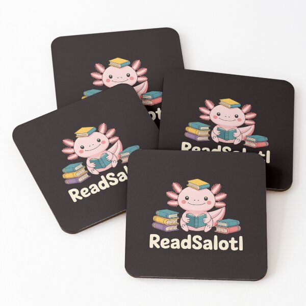 Item preview, Readsalotl – Axolotl Bookworm Reading Lover Design designed and sold by Redgiant87x.