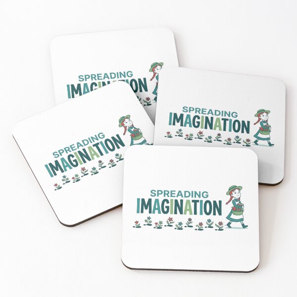 Item preview, Spreading Imagination Anne of Green Gables Bookworm Art designed and sold by Fenay Designs.