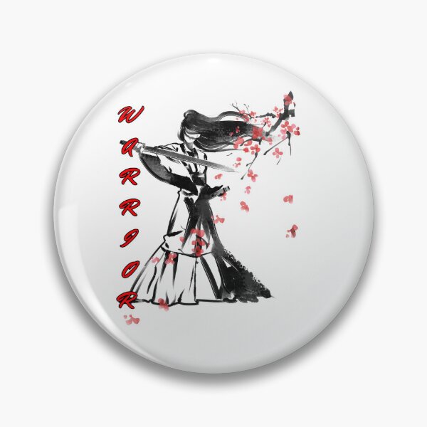 Item preview, Warrior Samurai Art – Japanese Sword Fighter Dark Aesthetic T-Shirt Design designed and sold by Purti123.