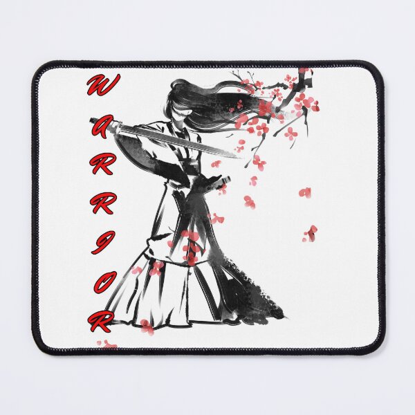 Item preview, Warrior Samurai Art – Japanese Sword Fighter Dark Aesthetic T-Shirt Design designed and sold by Purti123.