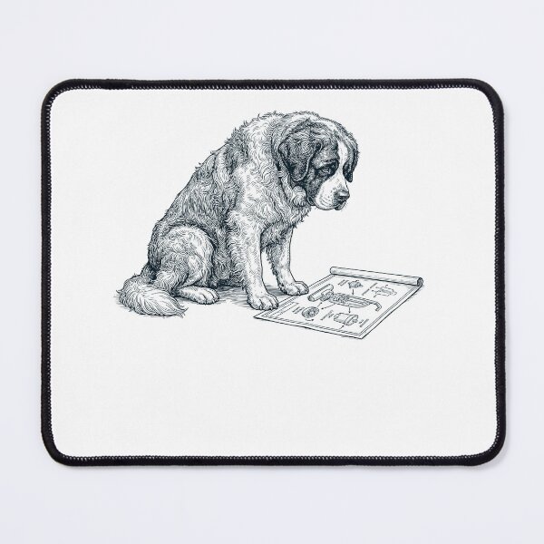 Item preview, Saint Bernard Vacuum Dog Mom Dad Lover designed and sold by DoodleTortle.