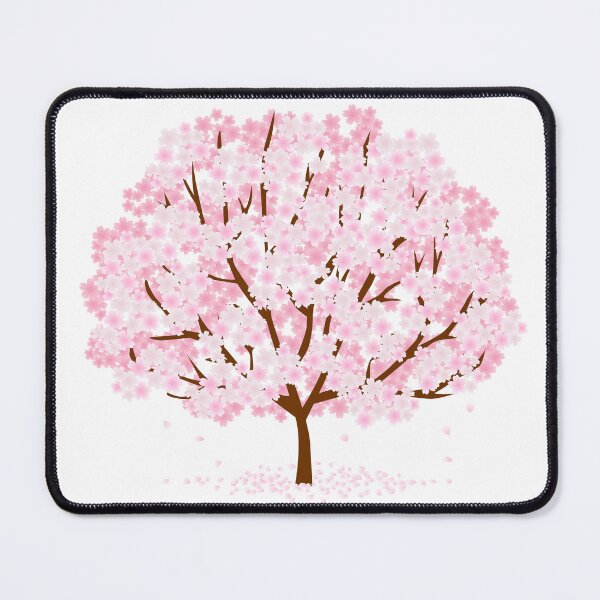 Item preview, Japanese Cherry Blossom Tree Pink Sakura Floral Nature Art designed and sold by Unsololugar.