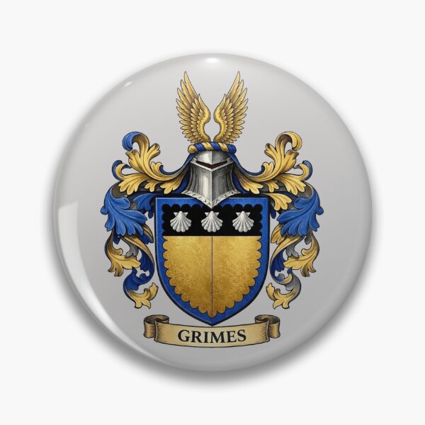 Item preview, The Grimes Family Coat of Arms designed and sold by BagTown Clans.
