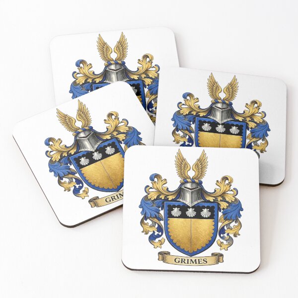 Item preview, The Grimes Family Coat of Arms designed and sold by BagTown Clans.