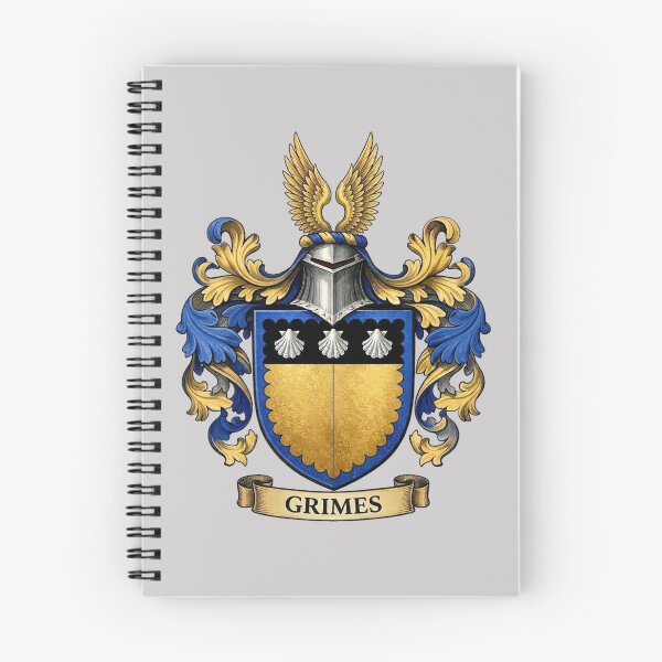 Item preview, The Grimes Family Coat of Arms designed and sold by BagTown Clans.
