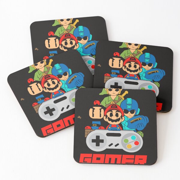 Item preview, "Legendary Retro Game Heroes Unite" - Classic Controller Graphic designed and sold by VinMerch.