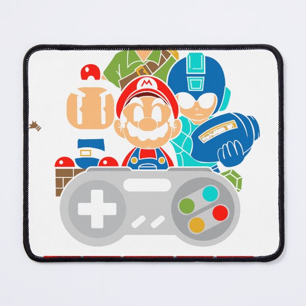 Item preview, "Legendary Retro Game Heroes Unite" - Classic Controller Graphic designed and sold by VinMerch.