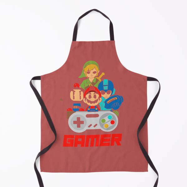 Item preview, "Legendary Retro Game Heroes Unite" - Classic Controller Graphic designed and sold by VinMerch.