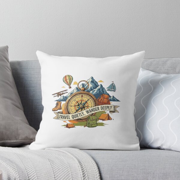 Item preview, Travel quietly, wander deeply. Adventure designed and sold by Low Social Battery Club.