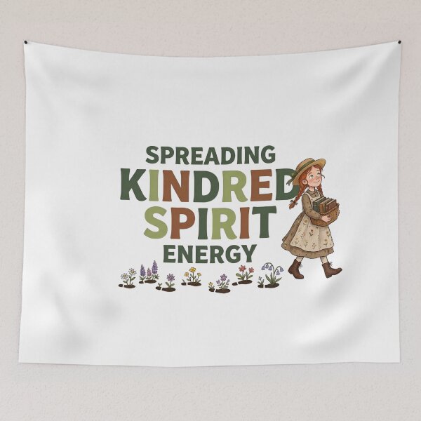 Item preview, Spreading Kindred Spirit Energy Anne of Green Gables designed and sold by Fenay Designs.
