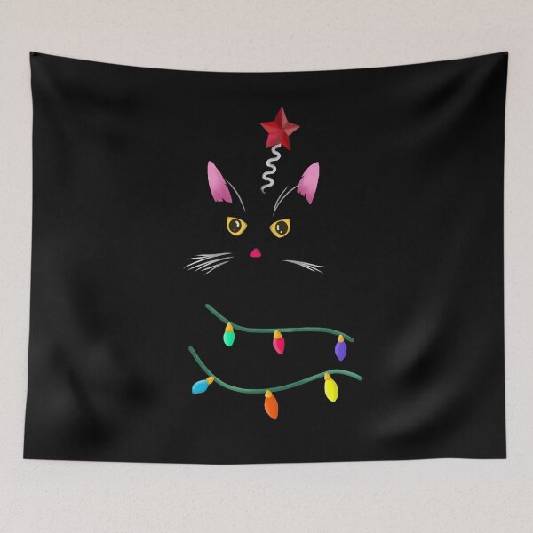 Item preview, Cat Christmas Tree designed and sold by DJava-ArtO.