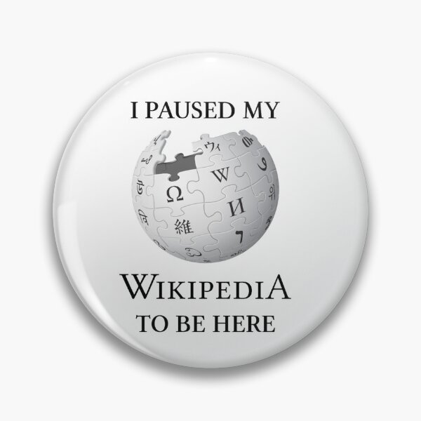 Item preview, I paused my wikipedia to be here designed and sold by Trendmaxxing.