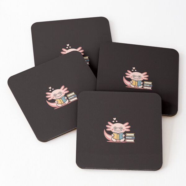 Item preview, Readsalotl – Cute Axolotl Bookworm Humor designed and sold by Redgiant87x.