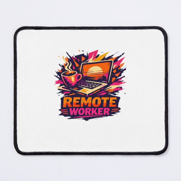 Item preview, Abstract Expressionist Remote Worker - 80s Retro T-Shirt designed and sold by sabily.
