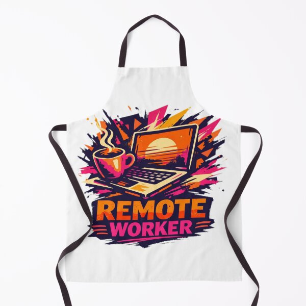 Item preview, Abstract Expressionist Remote Worker - 80s Retro T-Shirt designed and sold by sabily.