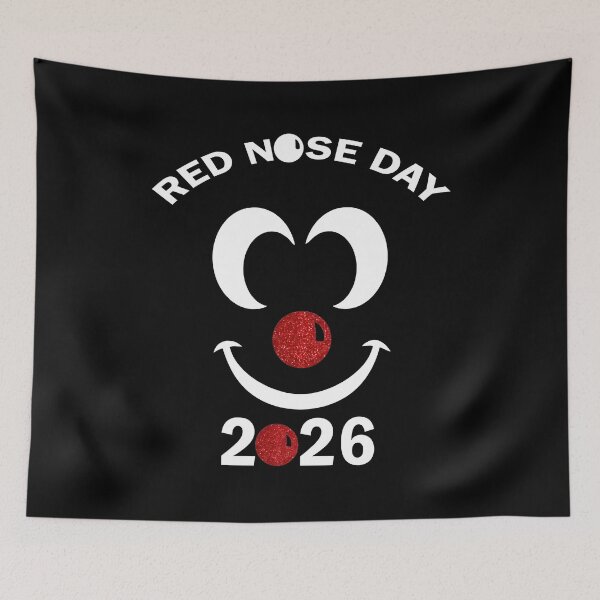 Item preview, Red Nose Day 2026 Funny Face Shirt, Comic Relief Charity Event Tee designed and sold by STAATI.
