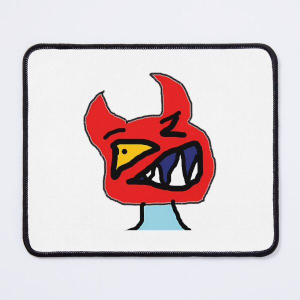 Item preview, Minimalist Grumpy Monster Face designed and sold by Dmo3HarkoArt.