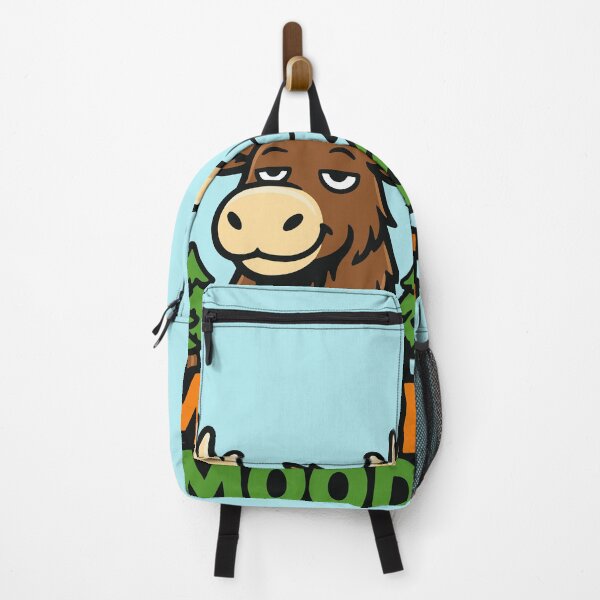 Item preview, Moose Mood Funny Cartoon designed and sold by SnappyPNG.