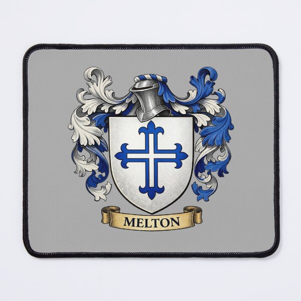 Item preview, The Melton Family Coat of Arms designed and sold by BagTown Clans.