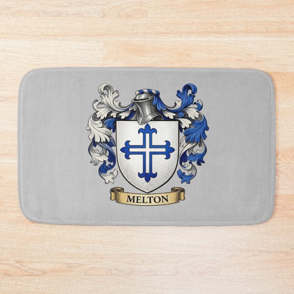 Item preview, The Melton Family Coat of Arms designed and sold by BagTown Clans.