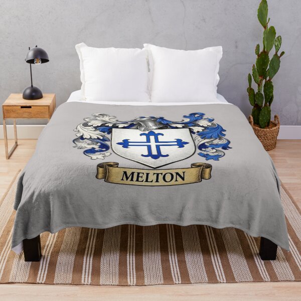 Item preview, The Melton Family Coat of Arms designed and sold by BagTown Clans.