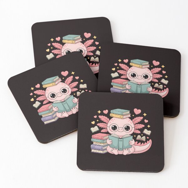 Item preview, Readsalotl – Funny Reading Lover Axolotl Pun designed and sold by Redgiant87x.