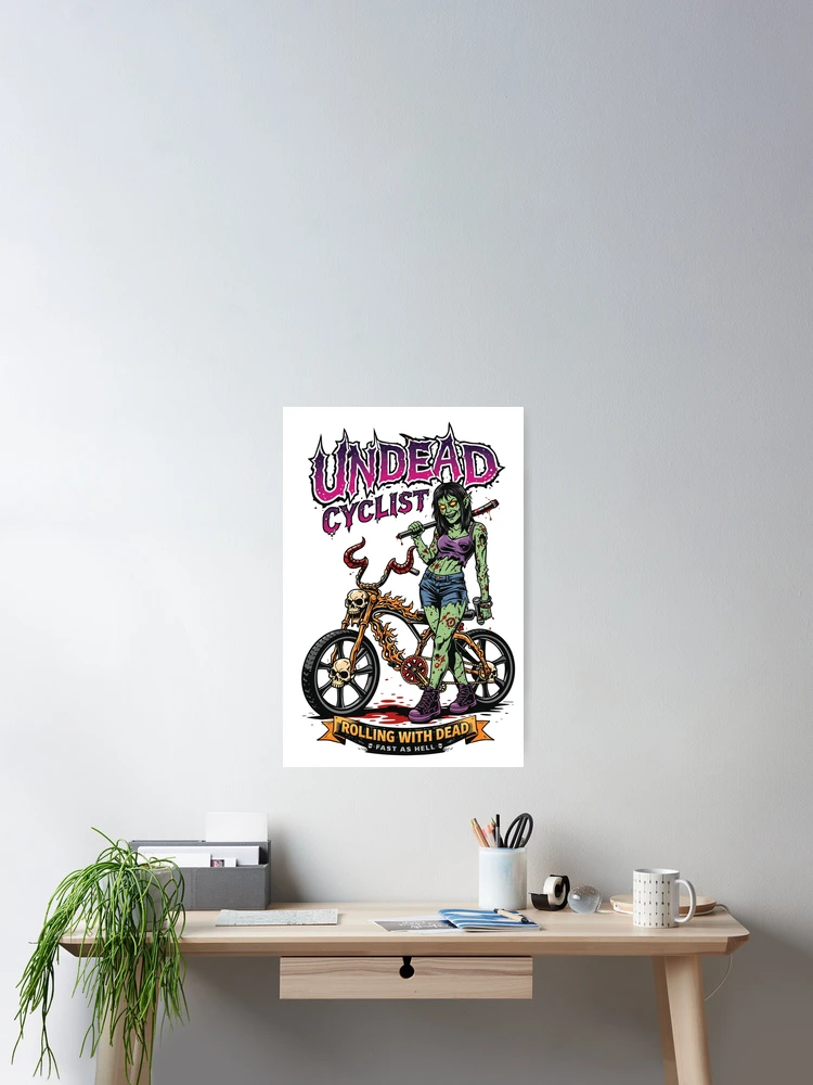 Thumbnail 2 of 3, Poster, Undead Rider designed and sold by Matinez Pink.