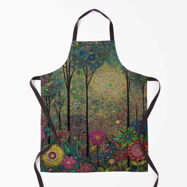 Artikelvorschau, Smaragdgrüner Blumenwald entworfen und verkauft von Neika Shimm Designs.
