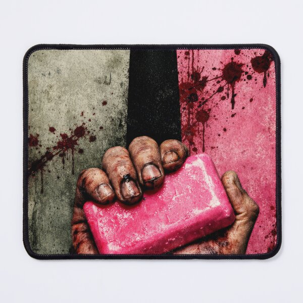 Item preview, Pink Soap Bar Dark Grunge Poster designed and sold by Cine8.