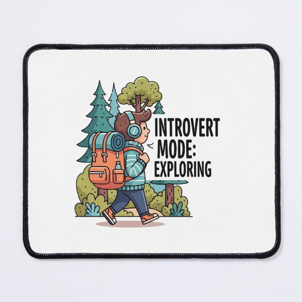Item preview, Introvert Mode: Exploring designed and sold by Low Social Battery Club.