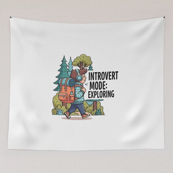 Item preview, Introvert Mode: Exploring designed and sold by Low Social Battery Club.