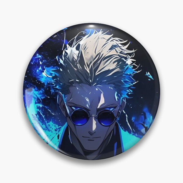 Item preview, Blue Infinity Sorcerer – Cosmic Anime Power Aesthetic designed and sold by Dyan4.