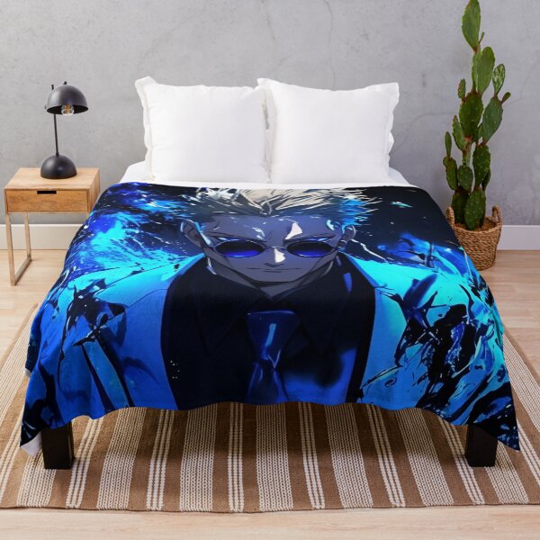 Item preview, Blue Infinity Sorcerer – Cosmic Anime Power Aesthetic designed and sold by Dyan4.