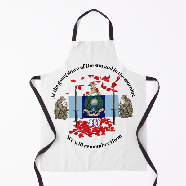Item preview, 40 Commando Royal Marines we will remember them designed and sold by Bootneckstore.