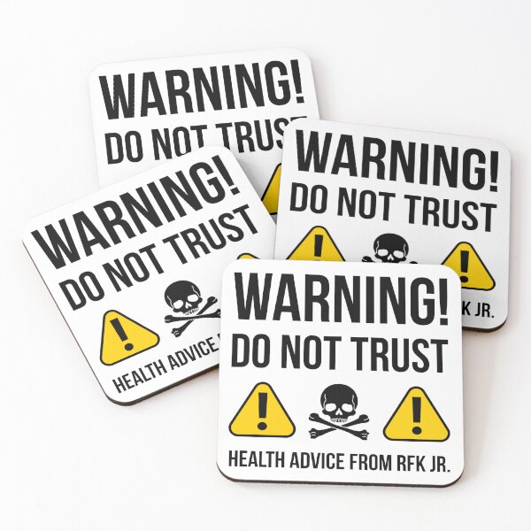 Item preview, Warning! Do not trust health advice from RFK Jr.  designed and sold by Rachel the Artist .